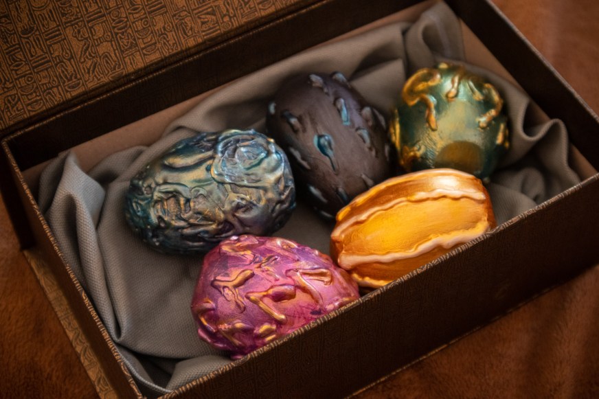 dragon eggs for diy harry potter escape room